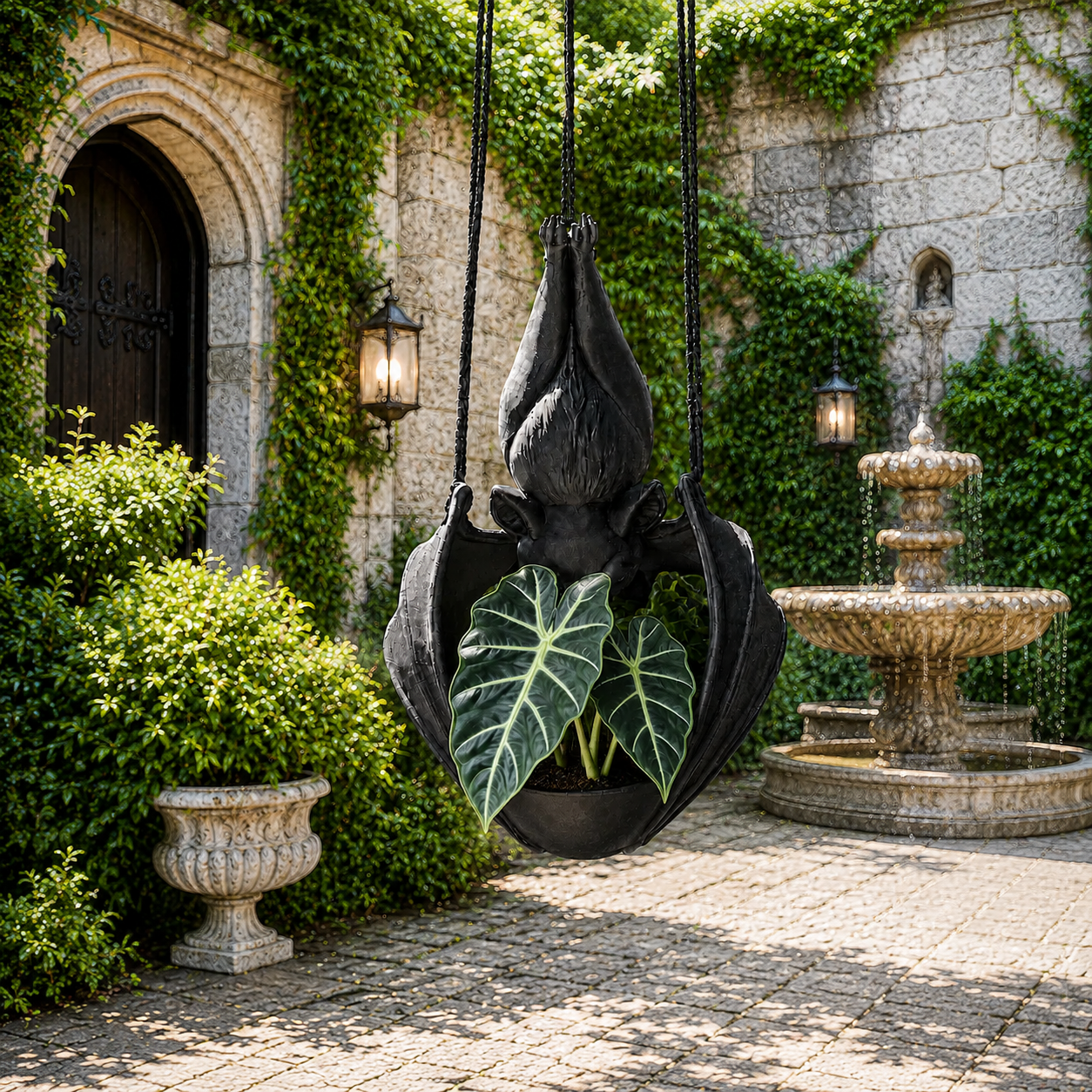 Hanging Bat Plant Pot