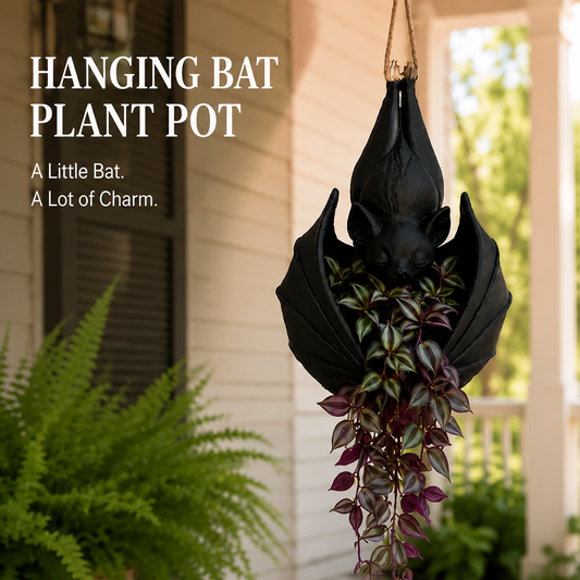 Hanging Bat Plant Pot