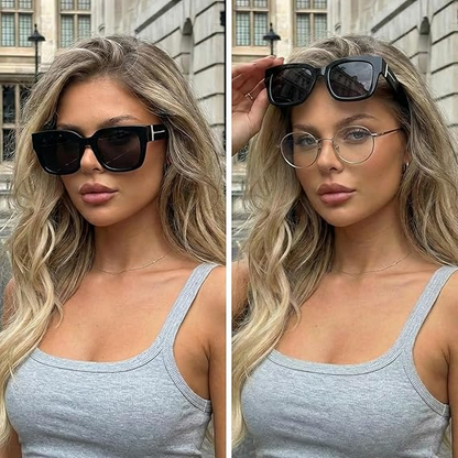 Polarized Fit Over Sunglasses For Women - UV400 Protection Floral Frame Wear Over Prescription Glasses