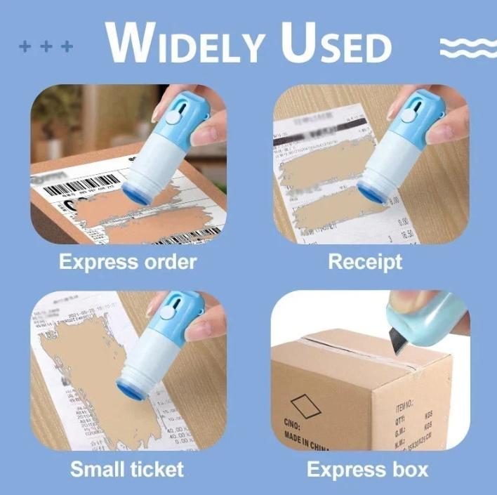 10ml Portable Privacy Masking Fluid – Conceal Phone Numbers & Addresses to Prevent Data Leaks