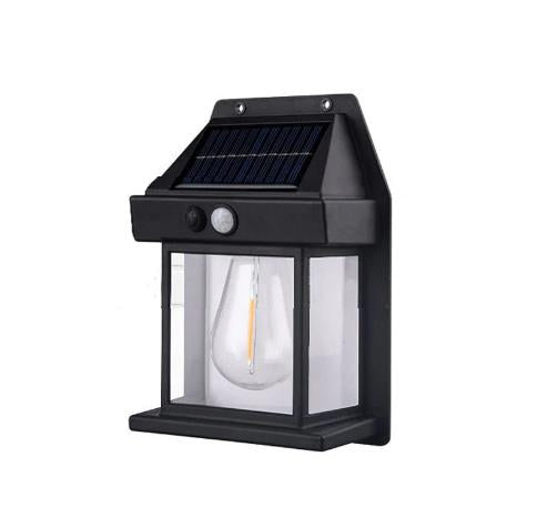 Solar Motion Sensor Wall Light | Waterproof Outdoor Decor Lamp
