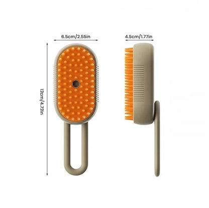 3 In 1 Spray Pet Brush, No-Wash Massage Groomer