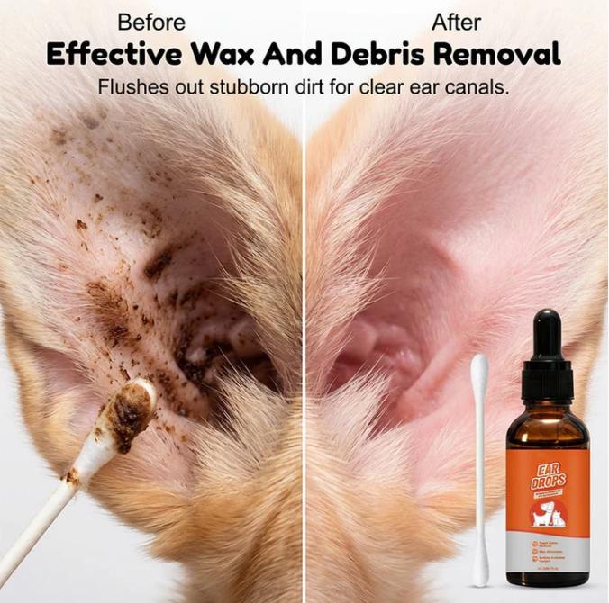 Gentle Pet Ear Care Drops 30ml