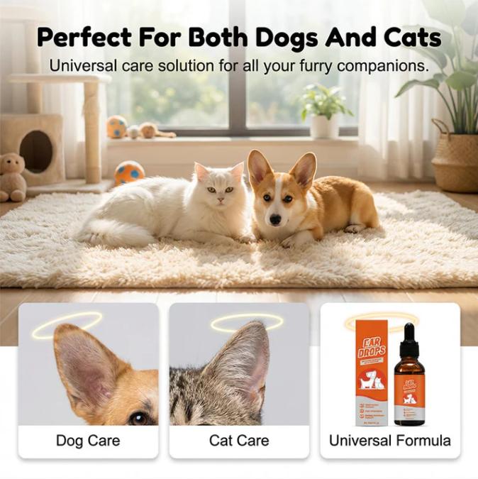 Gentle Pet Ear Care Drops 30ml