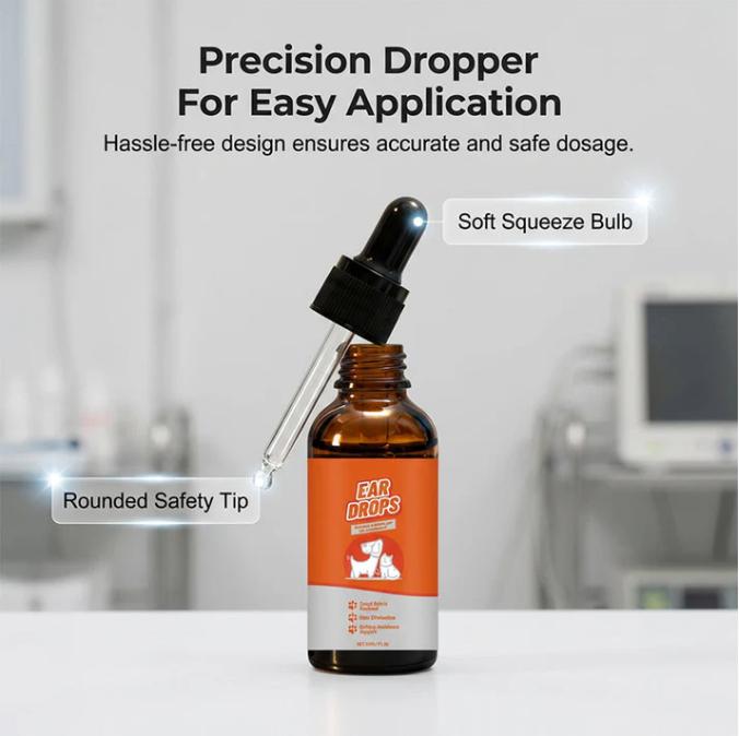 Gentle Pet Ear Care Drops 30ml