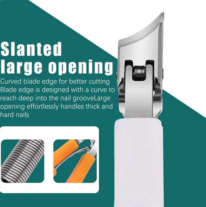Professional Nail Groove Care 3Pcs Kit | Portable Stainless Steel Pedicure Storage Box