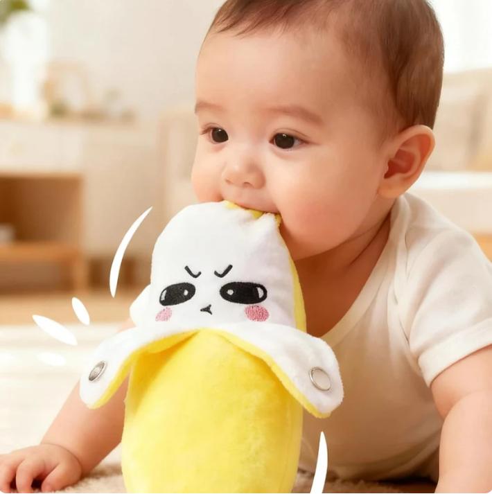 Touch Beat Fruit Plush Toy | Kids Educational Interactive Doll