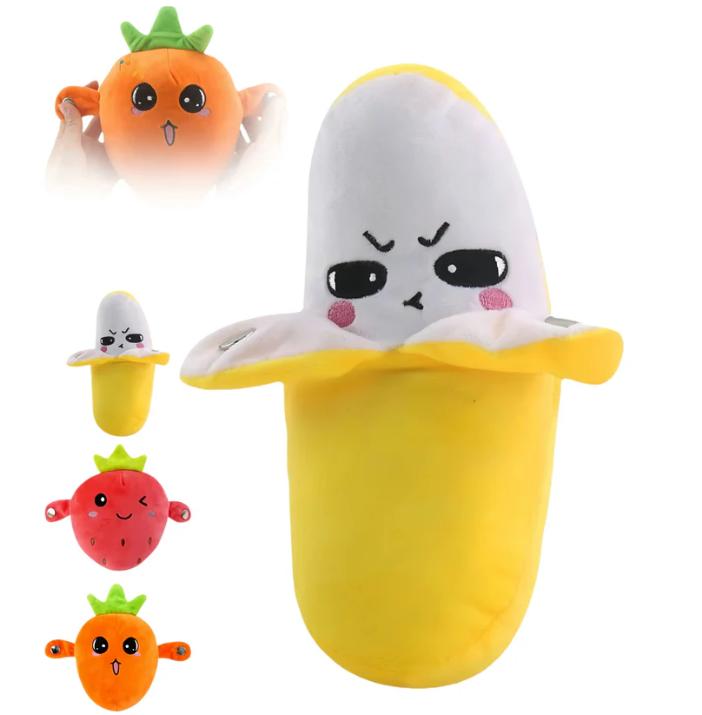 Touch Beat Fruit Plush Toy | Kids Educational Interactive Doll