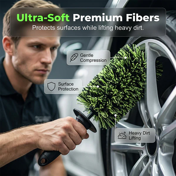 Ultimate Car Wheel Cleaning Brush
