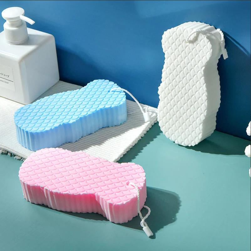 Soft Double-Sided Exfoliating Bath Sponge