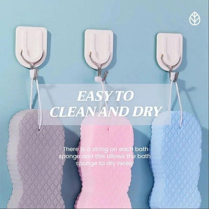 Soft Double-Sided Exfoliating Bath Sponge