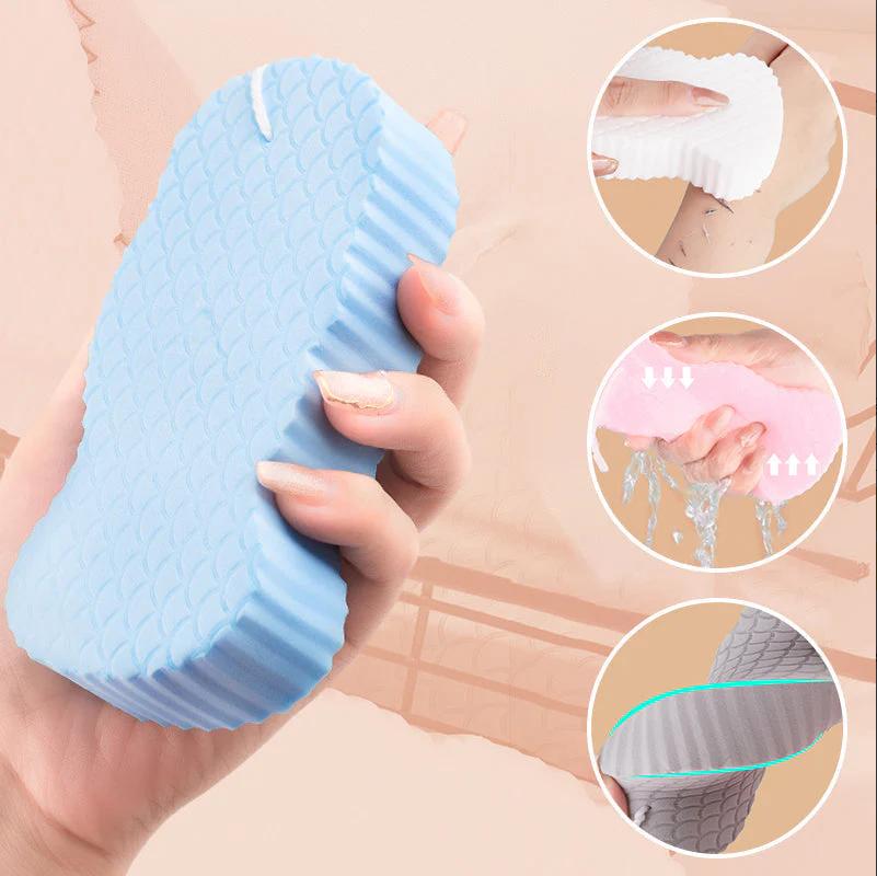 Soft Double-Sided Exfoliating Bath Sponge