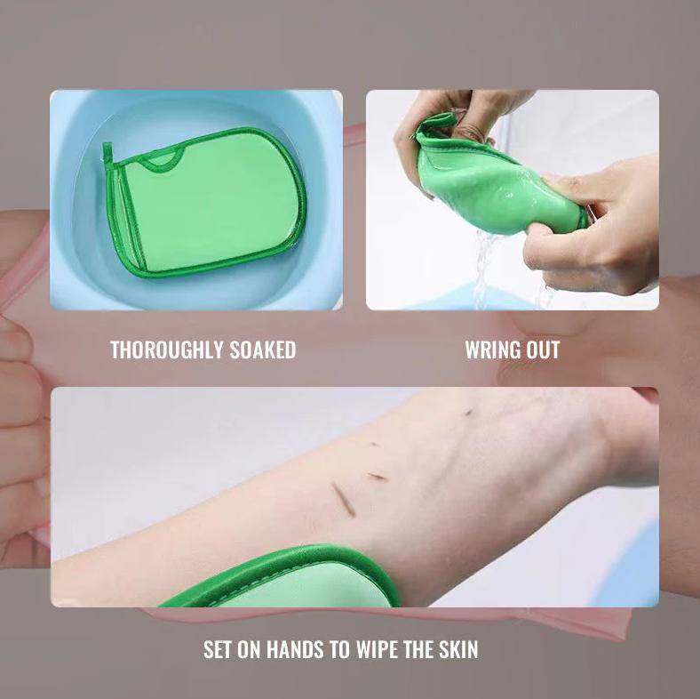 Gentle Exfoliating Mitt for Babies – Skin-Safe Scrubbing Glove for Infants and Toddlers