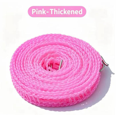 Windproof Nylon Clothes Line, Punch Free Drying Rope