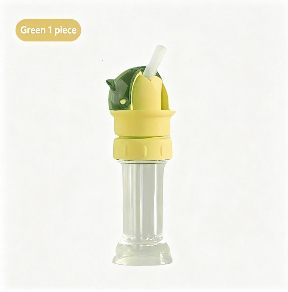 2-in-1 Dual-Caliber Mineral Water Bottle Straw Lid