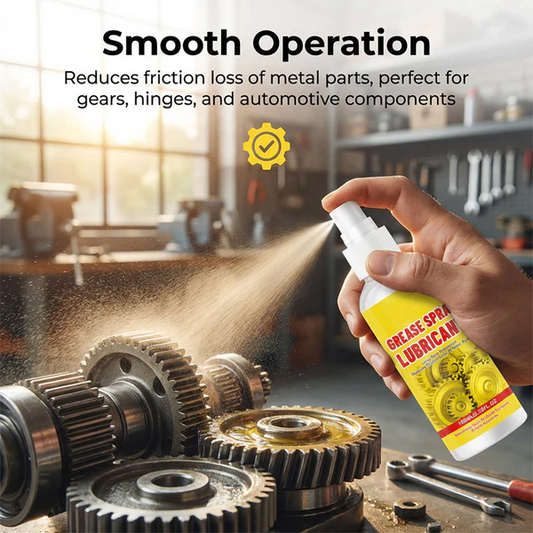 Rust-removing and lubricating spray