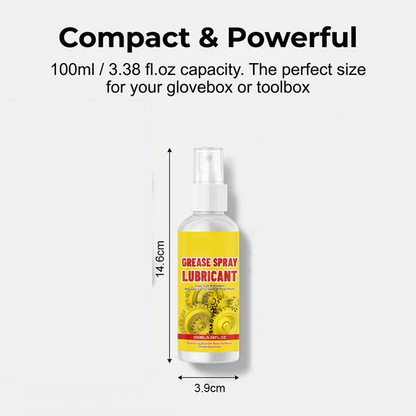 Rust-removing and lubricating spray