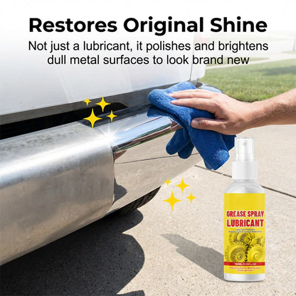 Rust-removing and lubricating spray