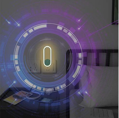Ultrasonic Mosquito Repellent Night Light | Plug In Soft Glow Bedside Lamp