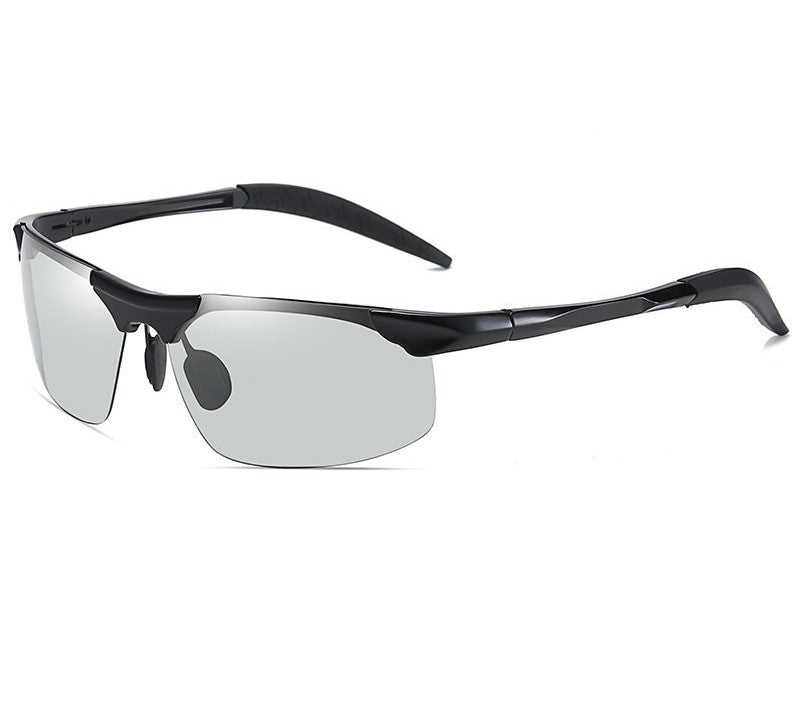 New stylish anti-glare polarized photochromic sunglasses