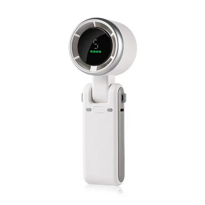 Portable 3 In 1 Rechargeable TurboHandheld Fan With 5 Speeds