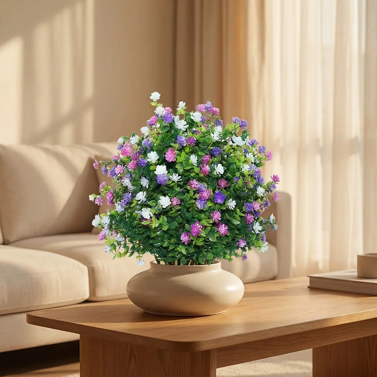 🔥Artificial potted trees with ground stakes