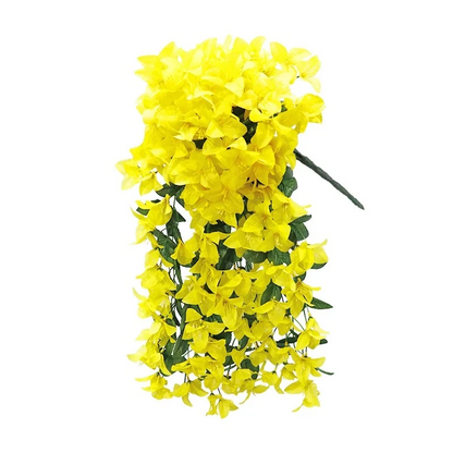 🔥2026 Hot Sale🔥Artificial Bougainvillea Hanging Basket With Trailing Flowers