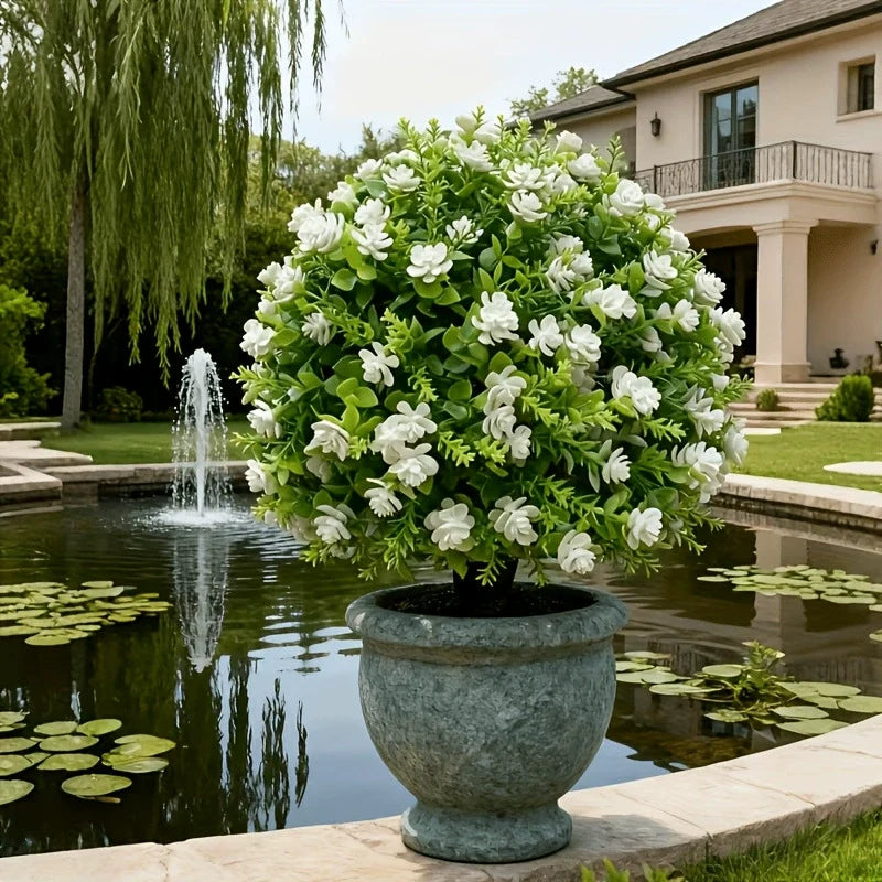 🔥Artificial potted trees with ground stakes