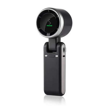 Portable 3 In 1 Rechargeable TurboHandheld Fan With 5 Speeds