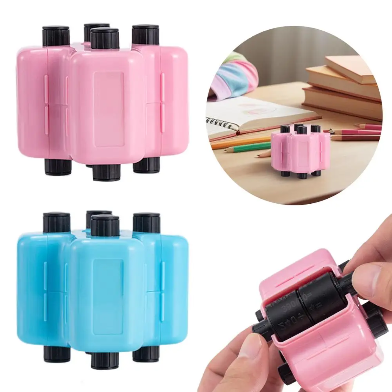 Save 50%🔥4-in-1 Rolling Stamp Arithmetic Practice Tool