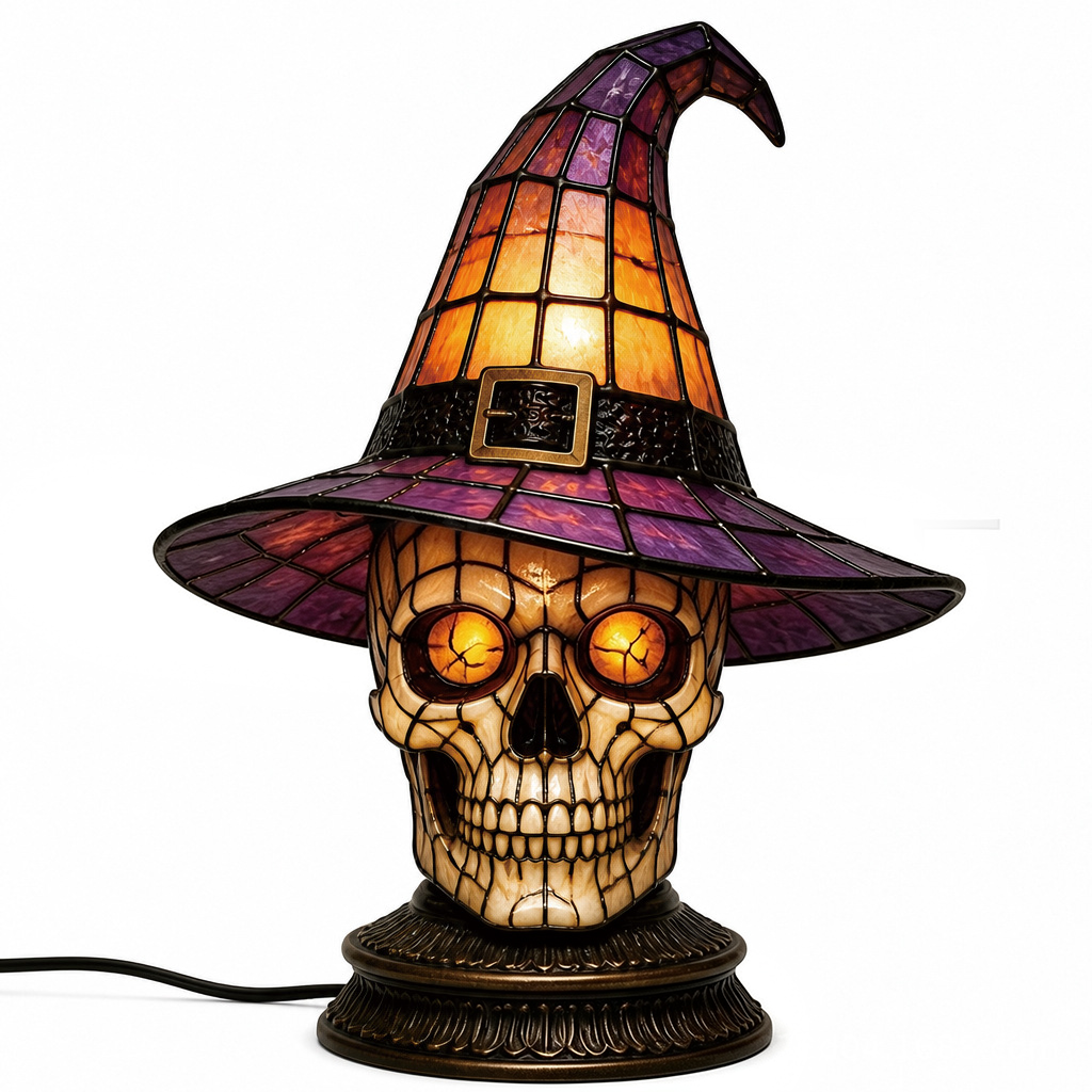 🔥 50% OFF——Magical Black Cat Witch Lamp 🐈‍⬛✨