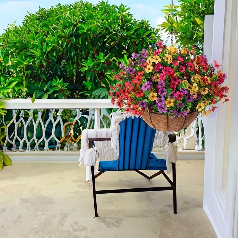 🔥Last Day Each Only $4.99🔥UV Resistant Look Real Colorful Spring Flowers
