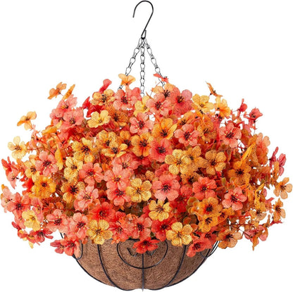 🏆 50K+ SOLD! 💐Lifelike UV-Resistant Sunset Mums – Waterproof, Windproof & Perfect for Fall Decor 🍂