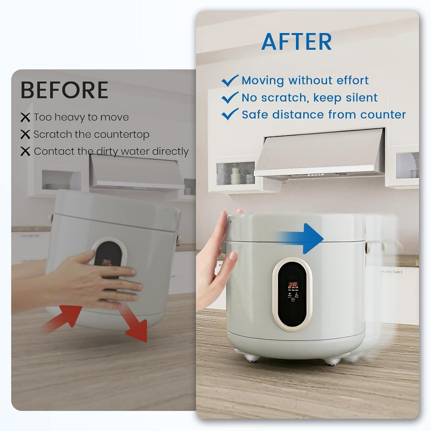Self-Adhesive Mini Caster Wheels