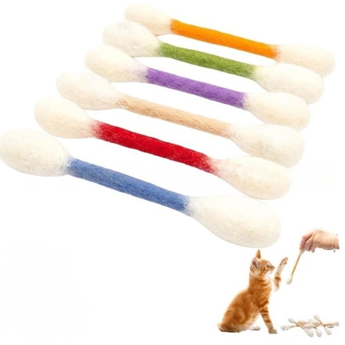 🐱Swabs Large Size Cat Toys with Catnip ❤️For happy, healthy, and active indoor cats🐱