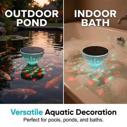 Floating Projection Fish Pool Light