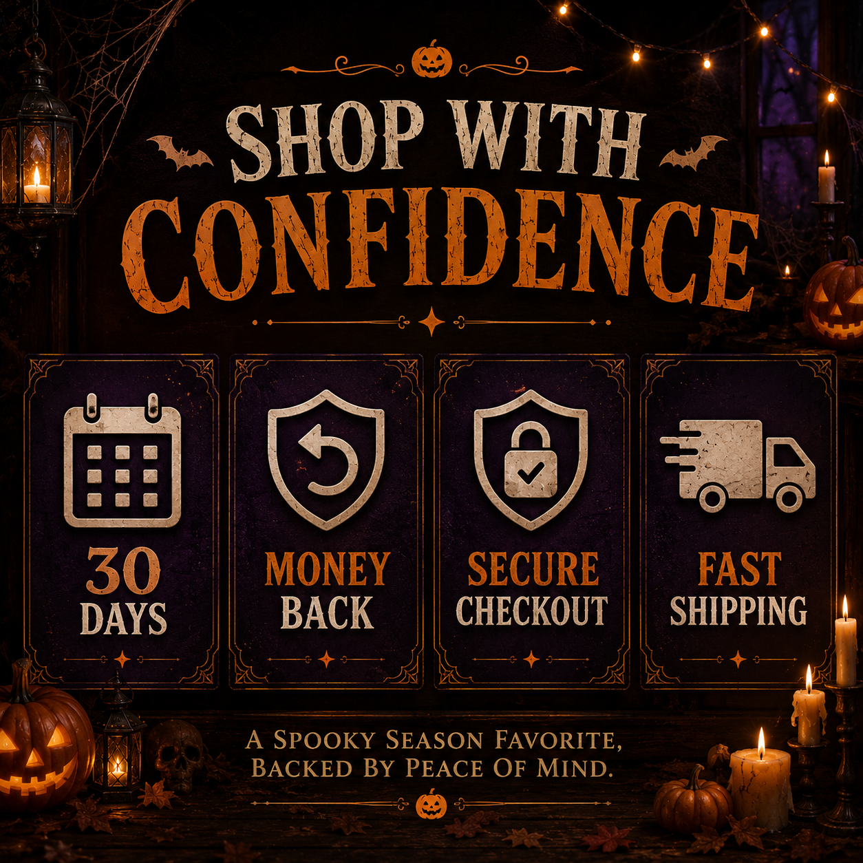 🔥 50% OFF | 24-Day Halloween Countdown Calendar 🎃 Highland Cow & Cute Ghost Editions 👻