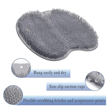 Silicone Shower FootScrubber Mat