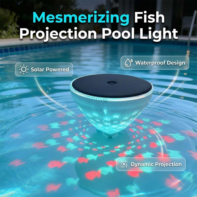 Floating Projection Fish Pool Light