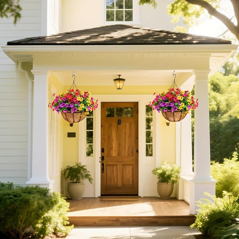 🔥Last Day Each Only $4.99🔥UV Resistant Look Real Colorful Spring Flowers