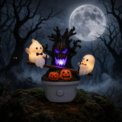 🎃Summer Sale 49% OFF🔥 - 👻 Halloween Ghost Tree LED Night Light