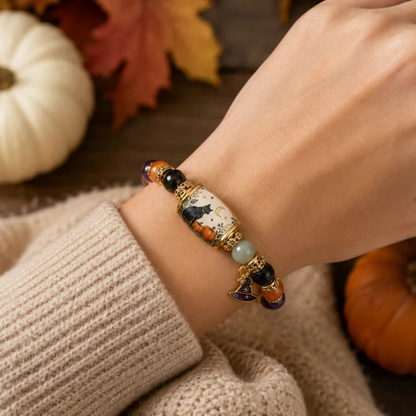 🔥Halloween Early Bird Sale🎃 Limited Edition Halloween Beaded Bracelet Set | Spooky Cute Gift Jewelry