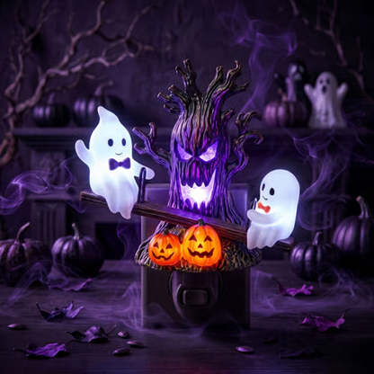 🎃Summer Sale 49% OFF🔥 - 👻 Halloween Ghost Tree LED Night Light