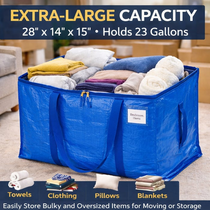 🧳Back to school sale 🔥Extra Large Moving & Storage Bag 🔥
