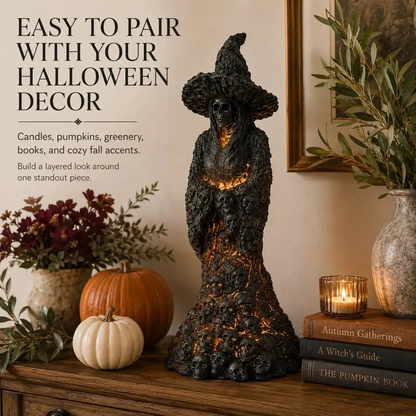 🔥Halloween Early Bird Sale🎃Skeleton Witch Ornament