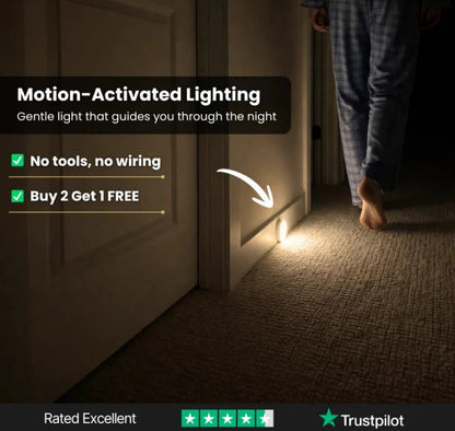 Magnetic USB Charging Motion Sensor LED Night Light