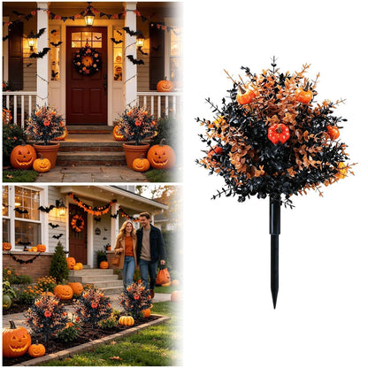 🔥Hot Sale 50% OFF🔥Halloween-themed artificial eucalyptus pumpkin floor tree for indoor and outdoor decoration