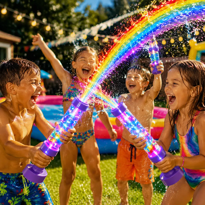 🔥Last Day 50% OFF🌈 Turn Every Backyard Into a Rainbow Light Show💦