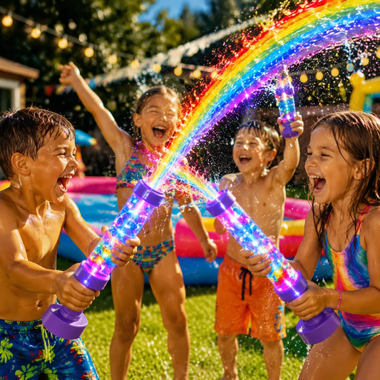 🔥Last Day 50% OFF🌈 Turn Every Backyard Into a Rainbow Light Show💦