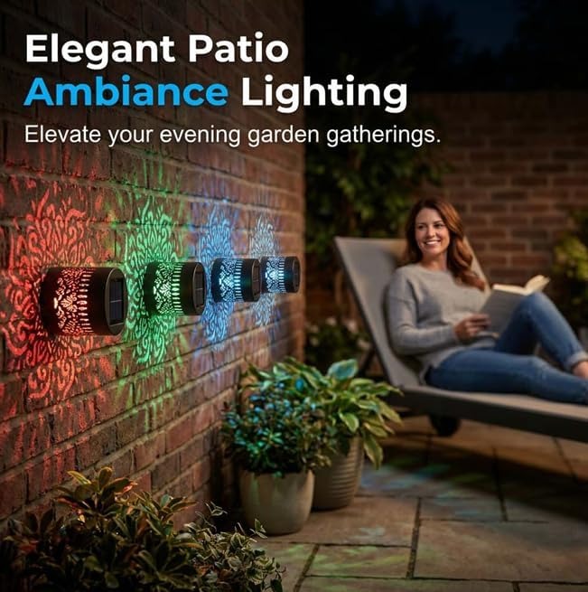 🔥 5K+ people bought this week alone🔥Solar Mandala Projector Wall Light